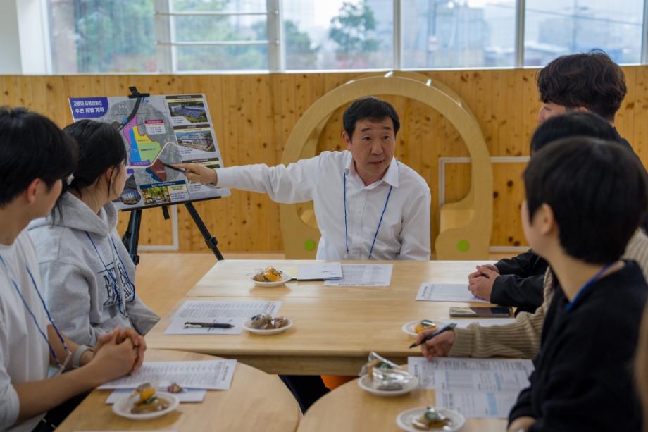 이재영 증평군수, 증평형 교육발전특구 추진을 위한 대학생 소통간담회 가져